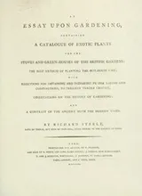 Cover of An essay upon gardening