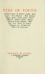 Cover of Eyes of youth