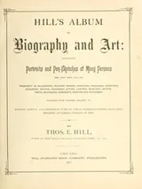 Cover of Hill's album of biography and art