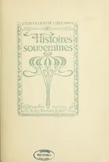 Cover of Histoires souveraines