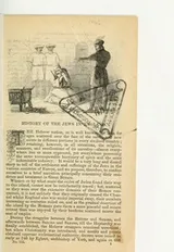 Cover of History of the Jews in England