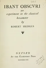 Cover of Ibant obscuri