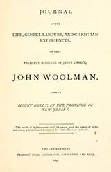 Cover of Journal of the life, gospel labours, and Christian experiences