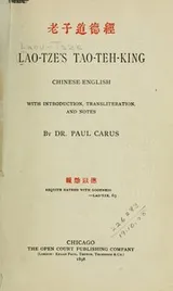 Cover of Lao-tze’s Tao-teh-king