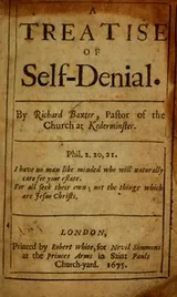 Cover of A treatise of self-denial