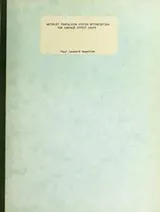Cover of Waterjet propulsion system optimization for surface effect ships