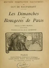 Cover of Les dimanches d'un bourgeois de Paris