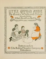 Cover of Little orphan Annie
