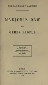 Cover of Marjorie Daw, and other people