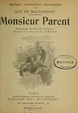 Cover of Monsieur Parent