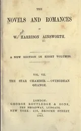 Cover of Novels and romances