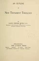 Cover of An outline of New Testament theology