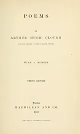 Cover of Poems; with a memoir