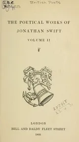 Cover of Poetical works