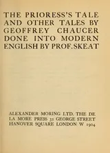 Cover of The prioress's tale