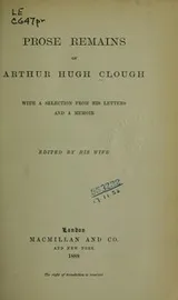 Cover of Prose remains