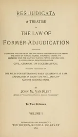 Cover of Res judicata