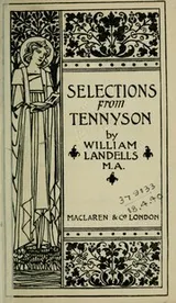 Cover of Selections from Tennyson