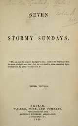Cover of Seven stormy Sundays