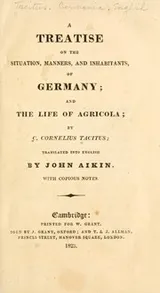 Cover of A treatise on the situation, manners, and inhabitants of Germany