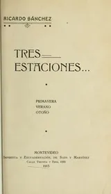 Cover of Tres estaciones