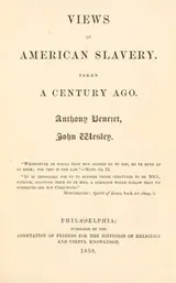 Cover of Views of American slavery taken a century ago