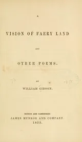 Cover of A vision of faery land and other poems