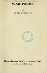 Cover of War poems