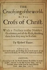 Cover of The crucifying of the world, by the Cross of Christ