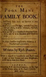 Cover of The poor man's family book ...