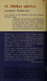 Cover of St. Thomas Aquinas, angel of the schools