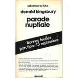 Cover of Parade nuptiale