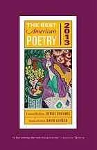 Cover of The Best American Poetry 2013