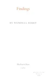 Cover of Findings