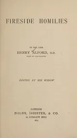 Cover of Fireside homilies