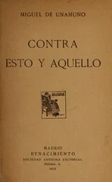 Cover of Contra esto y aquello