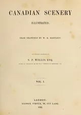 Cover of Canadian scenery illustrated