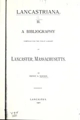Cover of Lancastriana