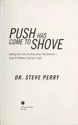 Cover of Push has come to shove