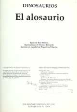 Cover of El Alosaurio (Dinosaurios)