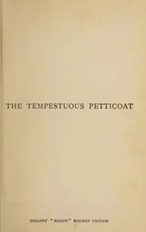 Cover of The tempestuous petticoat