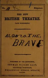 Cover of Alonzo the brave and the fair Imogene