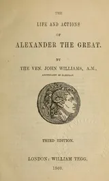 Cover of The life and actions of Alexander the Great