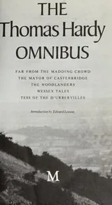 Cover of The Thomas Hardy omnibus