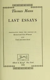 Cover of Last essays