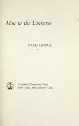 Cover of Man in the universe