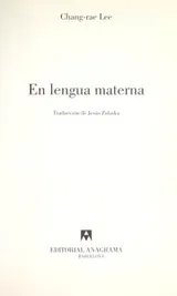 Cover of En Lengua Materna