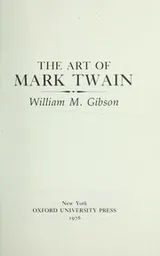 Cover of The art of Mark Twain