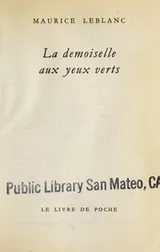 Cover of The girl with the green eyes