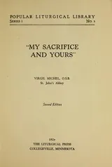 Cover of "My sacrifice and yours"